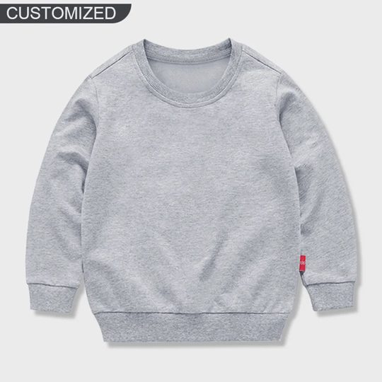 【12M-11Y】Custom Name Soccer Initial Sweatshirt For Kids - Personalized Gift For Boys